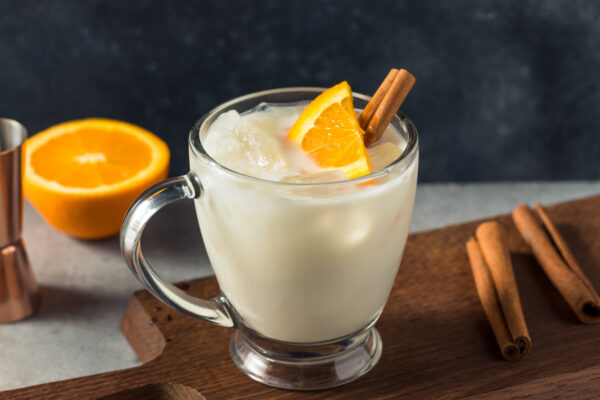Boozy Refreshing Milk and Honey Cocktail